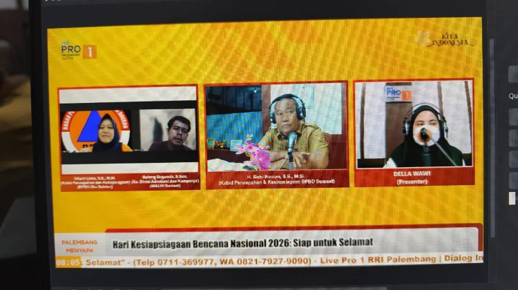 BPBD Sumsel Siapkan Mitigasi Hadapi Ancaman Bencana