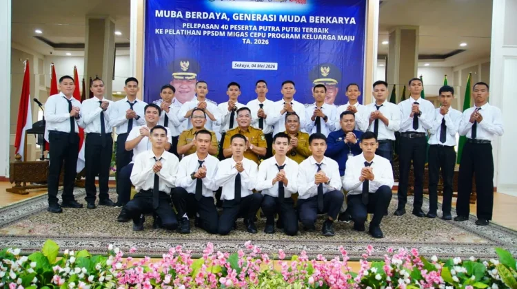 Cetak SDM Unggul, Bupati Toha Berangkatkan 40 Putra Daerah ke Migas