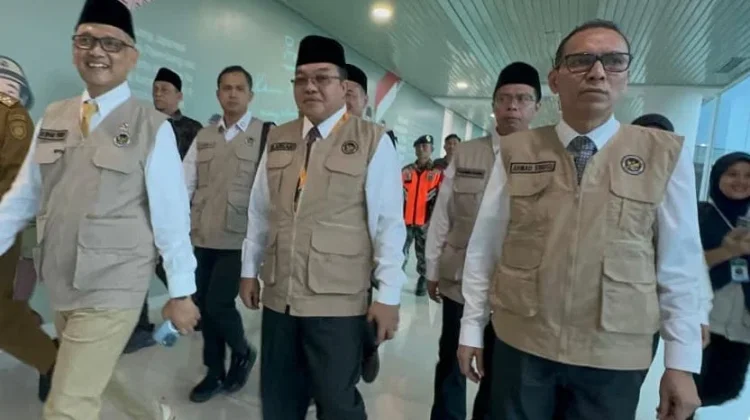 Menhaj Apresiasi Kinerja Bandara SMB II Layani Jemaah Haji