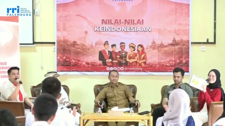 Pro 2 RRI Palembang Gelar Simfoni Kebhinekaan di SMAN 3 Palembang