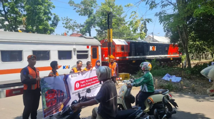 KAI Divre III Palembang Tingkatkan Keselamatan 150 Perlintasan Sebidang