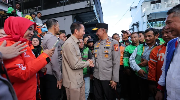 Polri dan Pemkot Palembang Luncurkan Kedai ADO untuk Driver Online