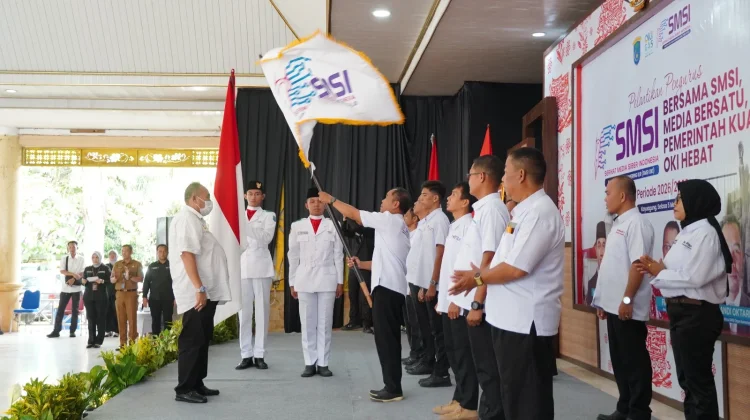 Bupati OKI Ajak SMSI Kawal Akurasi Informasi dan Redam Hoaks