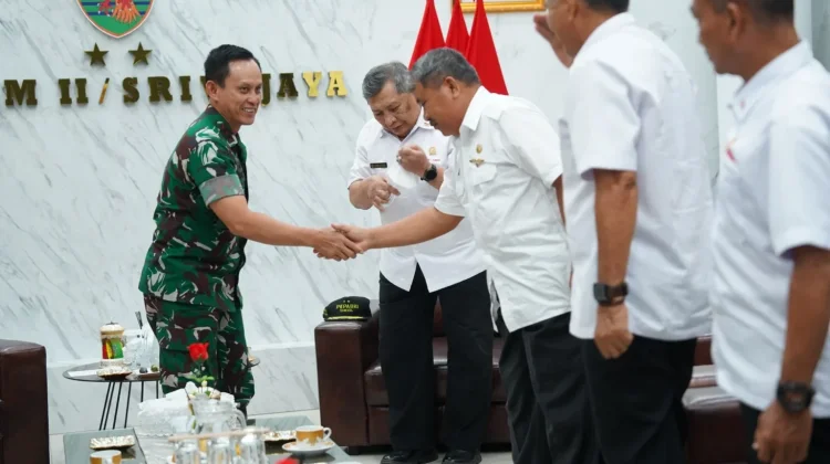 Pangdam II/Sriwijaya Terima Audiensi DPD Pepabri Sumsel Perkuat Sinergi