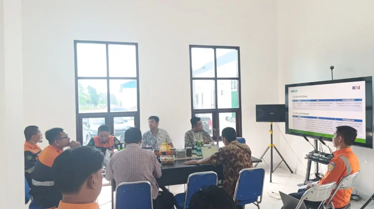 Manajemen Mutu KAI Divre III Palembang Diaudit PT BVI