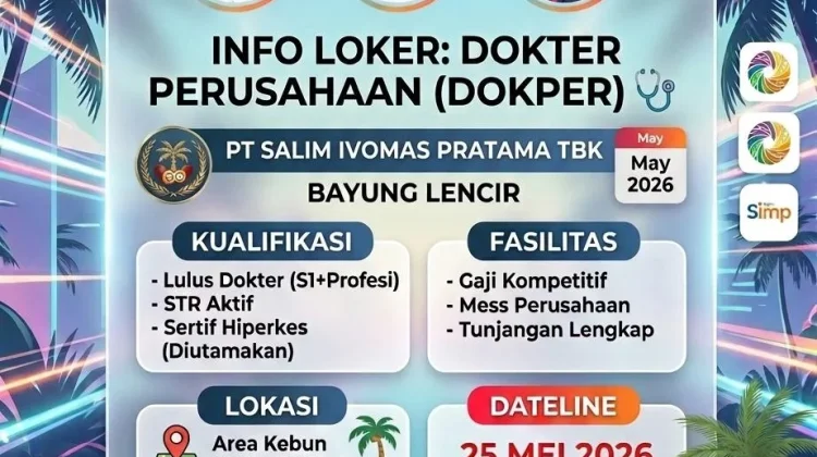 Disnakertrans Muba Fasilitasi Lowongan Dokter Perusahaan di PT SIMP