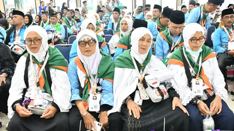 Embarkasi Palembang Gelombang Kedua Masuk Asrama, Jemaah Diminta Pakai Ihram