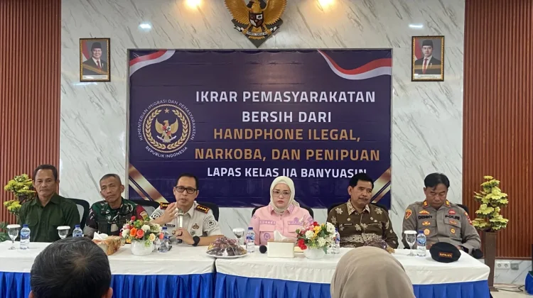 Cegah Narkoba, BNK dan FKPD Banyuasin Gelar Penyuluhan di Lapas