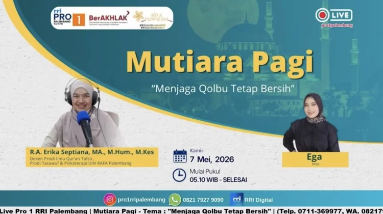 Menjaga Kebersihan Kalbu Jadi Kunci Ketenangan Hidup