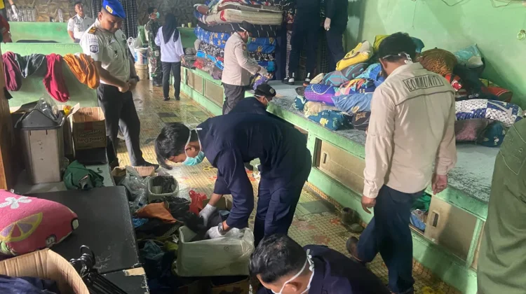Lapas Banyuasin Tingkatkan Pengawasan lewat Razia Gabungan