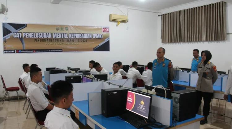 Polda Sumsel Saring Calon Taruna Bebas Radikalisme