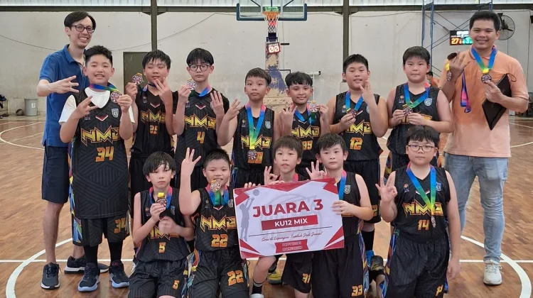 NMB Club Raih Juara Tiga Happyhoops KU-12
