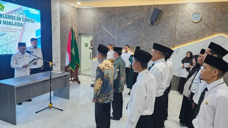 Kakanwil Kemenag Sumsel Tekankan Peningkatan Layanan KUA dan Humas