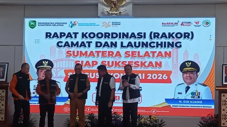 Sumsel Siapkan Pendataan 2,8 Juta Rumah Tangga pada Sensus Ekonomi 2026