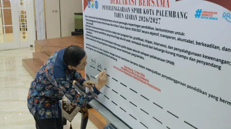 Pemkot Palembang Larang Titipan Penerimaan Siswa Baru 2026