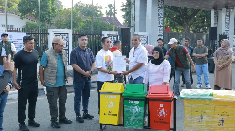 Waspada, Pemkot Palembang Terapkan Denda Buang Sampah Sembarangan