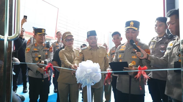 Dukung Program Indonesia Sehat dan Sejahtera, Kapolda Sumsel Resmikan Gedung