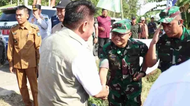 Kodim OKI Dukung Ketahanan Pangan Sumsel