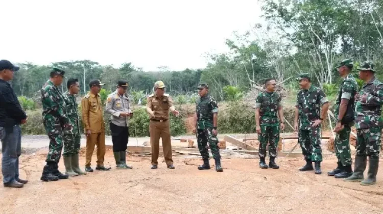 Danrem 044/Gapo Pastikan TMMD OKI Rampung Tepat Waktu