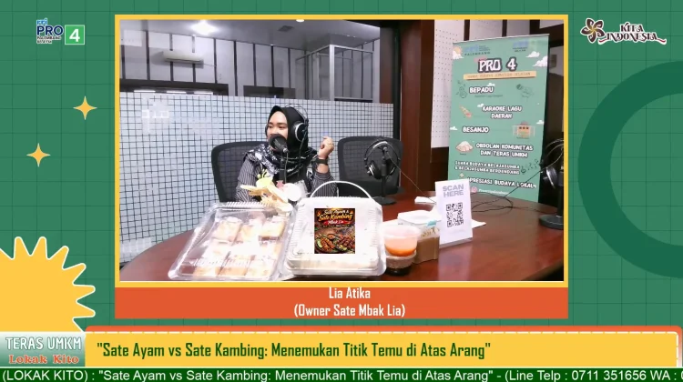 Capai 10 Kilogram Perhari, Usaha Sate Mbak Lia Bertahan hingga saat Ini