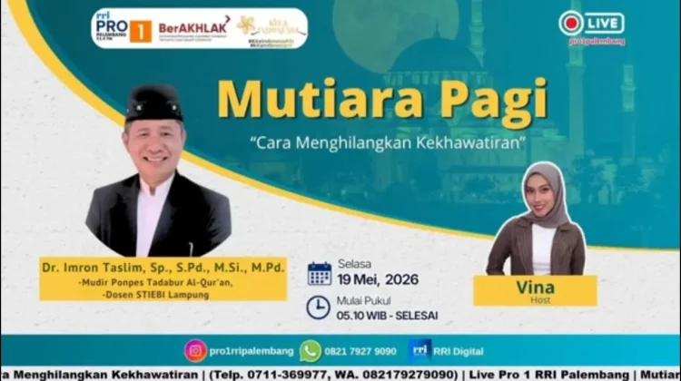 Rasa Khawatir Bisa Diredakan dengan Berserah Diri