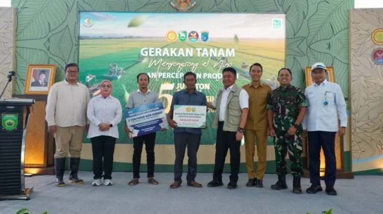 OKI Jadi Garda Terdepan Ketahanan Pangan Sumsel saat El Nino