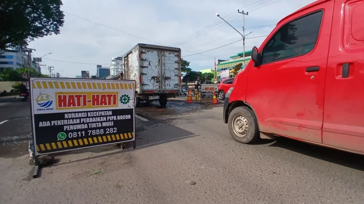 BBPJN Sumsel Kebut Perbaikan Fungsional Jalan Jenderal Sudirman