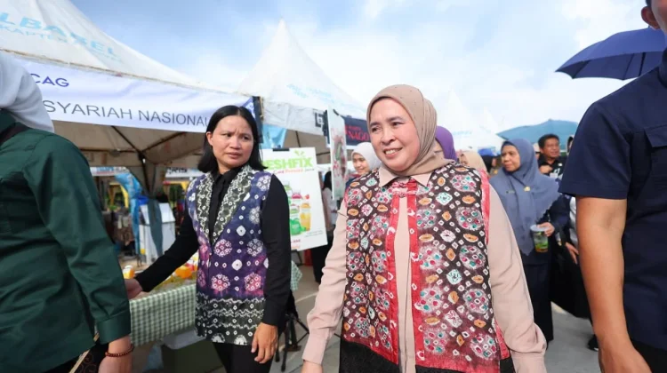TP PKK Palembang Dukung Pengembangan UMKM di Jambore Sumsel