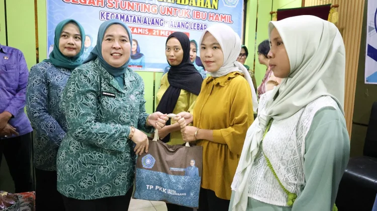 TP PKK Palembang Perkuat Pencegahan Stunting Melalui PMT