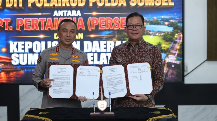 Perkuat Layanan Keamanan Perairan, Polda Sumsel Amankan Aset Strategis Nasional