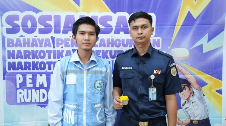KAI Palembang dan BNN Perkuat Pencegahan Narkoba Demi Keselamatan Perjalanan