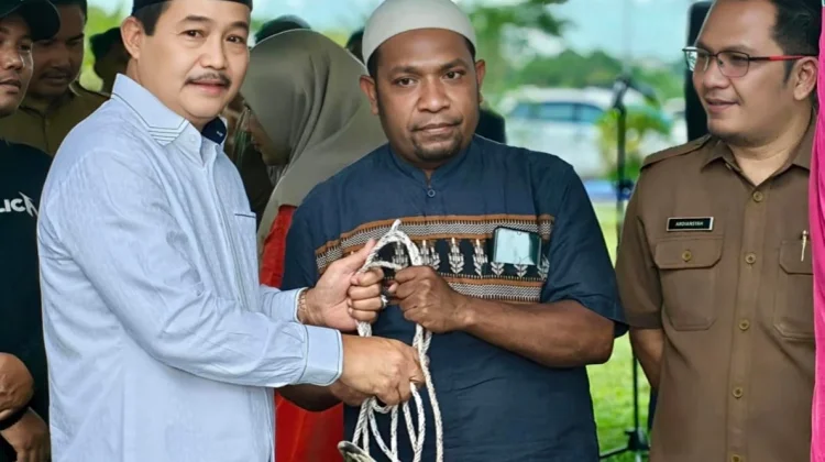 Pemkab Muba Salurkan Hewan Kurban untuk Masjid, Ponpes hingga Disabilitas
