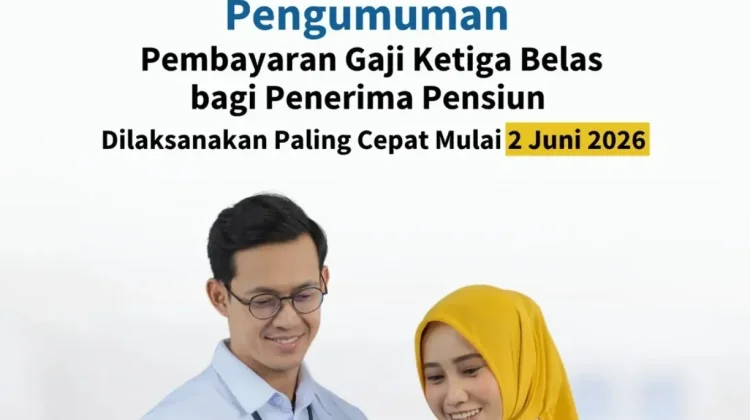 TASPEN Palembang Salurkan Gaji ke-13 Pensiunan Mulai 2 Juni 2026
