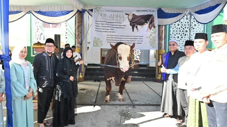 Pemkot Pagar Alam Serahkan Bantuan Sapi Kurban Presiden ke Masyarakat