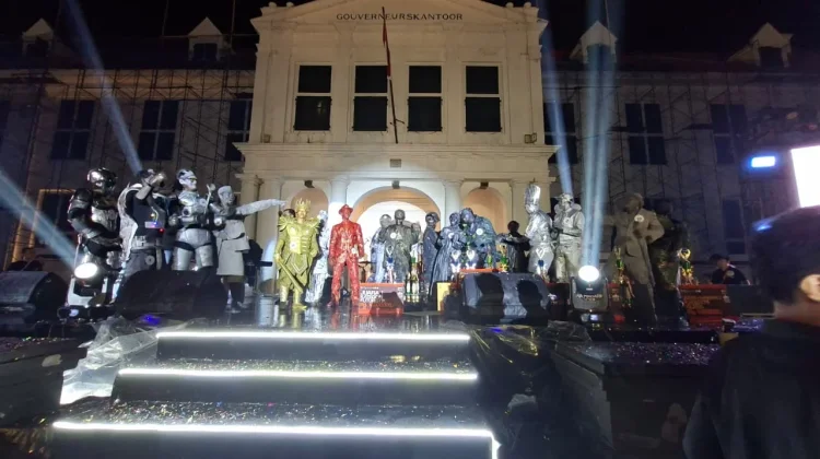 Seniman Palembang Tampil Kreatif di Humanoid Festival Jakarta