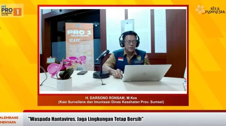 Dinkes Sumsel Imbau Warga Cermat Sikapi Informasi Hantavirus