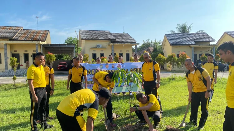 Polres OKI Dukung Gerakan Indonesia Asri