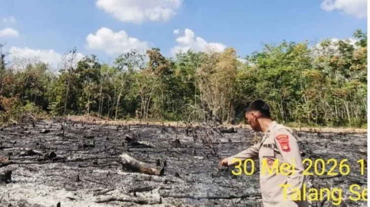 Polsek Tanjung Batu Cek Langsung Titik Hotspot yang Terdeteksi