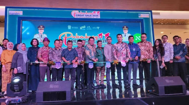 Palembang Great Sale 2026 Resmi Diluncurkan, Hadirkan Diskon hingga 43 Persen