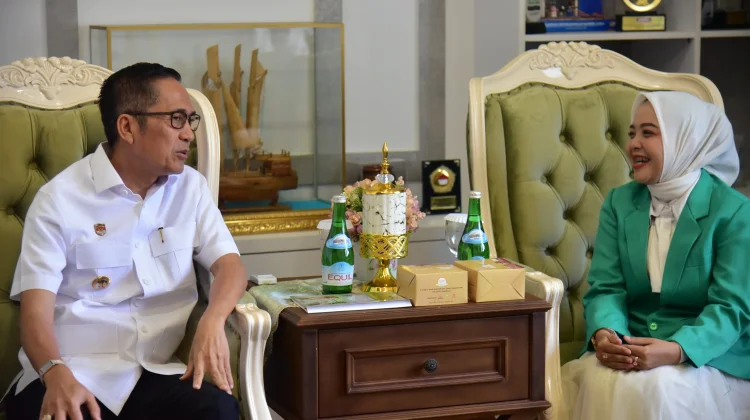 Sambut HUT Kota Palembang, Fatayat NU Gelar Senam Sehat