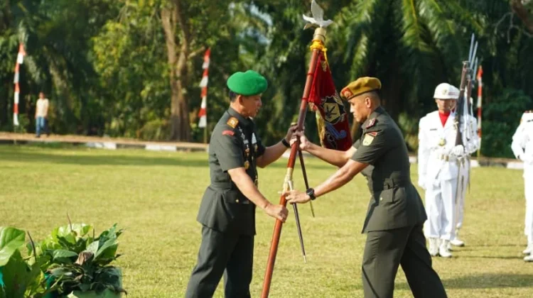 Letkol Arm Muriadi Resmi Jabat Danyon Armed 15/Cailendra