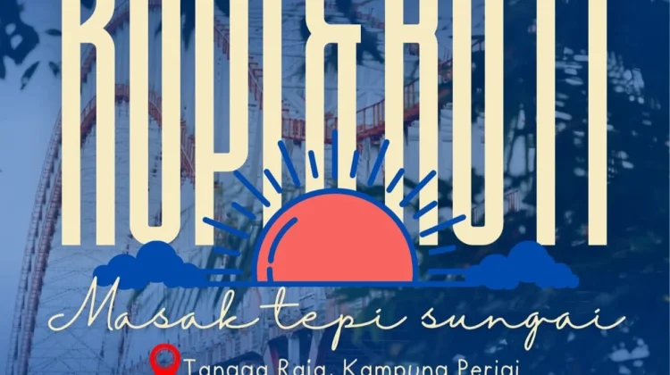 Masak Tepi Sungai Angkat Tradisi Kopi dan Roti Palembang