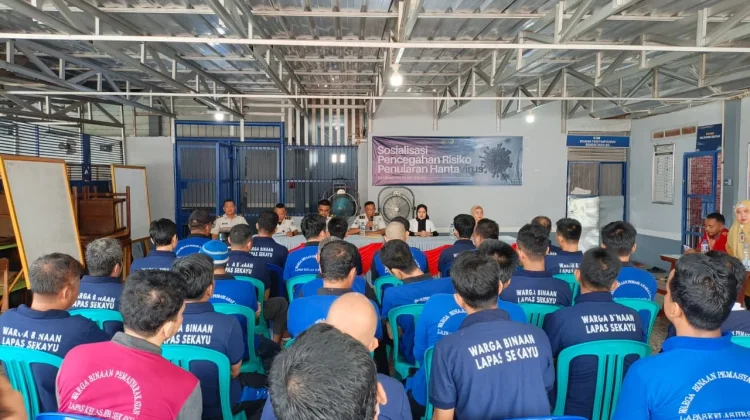 Tingkat Kewaspadaan, Lapas Sekayu Sosialisasi Pencegahan Hantavirus