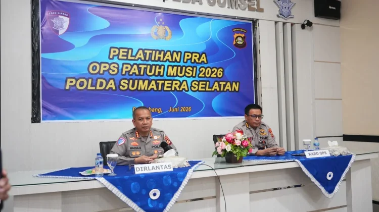 Polda Sumsel Matangkan Strategi Operasi Patuh Musi