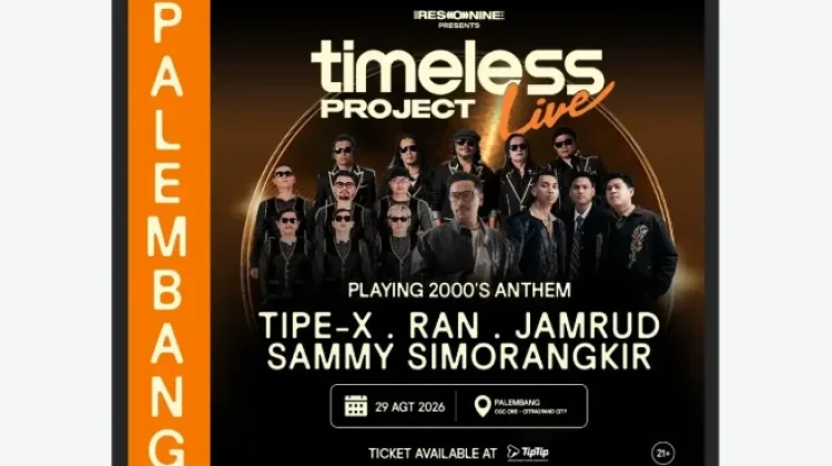 Konser Timeless Project Live Siap Guncang Palembang