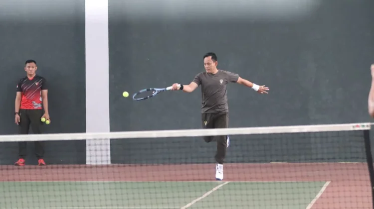 Pangdam Sriwijaya Tinjau Rehab Rumdis usai Bermain Tenis