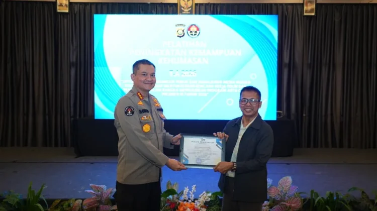 Polda Sumsel Tingkatkan Literasi lewat Pelatihan Jurnalisme