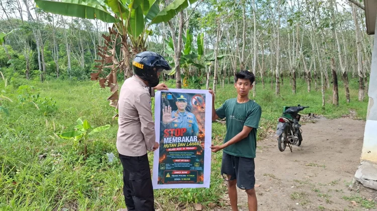 Polsek Rantau Alai Intensifkan Patroli Terpadu Cegah Karhutla