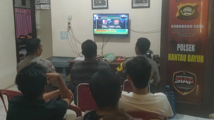 Polsek Rantau Bayur Ajak Pemuda Nobar Pildun 2026