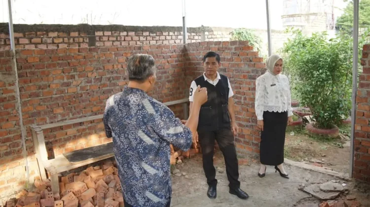 Pembangunan Bank Sampah Kenten Dipastikan selesai Sesuai Jadwal